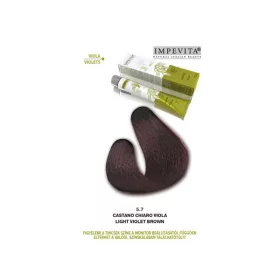   Impevita Ammónia- és PPD Mentes Krémhajfesték 100ml 5.7 Világosbarna Viola IP