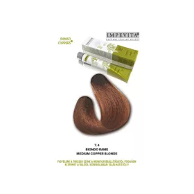   Impevita Ammónia- és PPD Mentes Krémhajfesték 100ml 7.4 Középszőke Réz IP