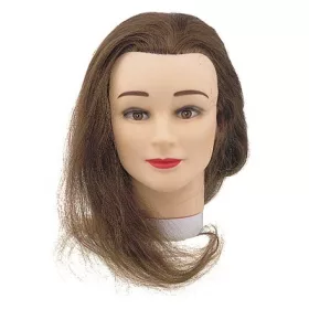 ALINE gyakorló babafej 100% emberi hajjal - 20-40 cm