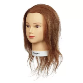 ISALINE gyakorló babafej 100% emberi hajjal - 20-40 cm