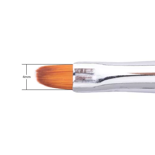 MollyLac ProGel Rainbow Ovális ecset "4"