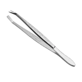 Eurostil egyenes szemöldökcsipesz 8 cm (Ezüst)