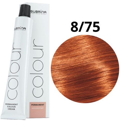 Subrina Permanent Colour Tartós Krémhajfesték 100ml 8/75