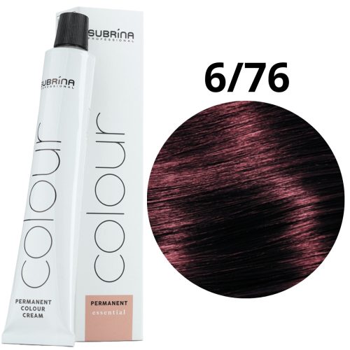 Subrina Permanent Colour Tartós Krémhajfesték 100ml 6/76