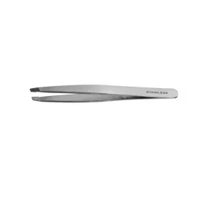   Eurostil szemöldökcsipesz INOX ferde véggel 9,5 cm (Ezüst)