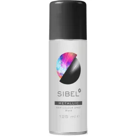 Sibel Színes hajlakk - Hajszínező Spray – Fekete