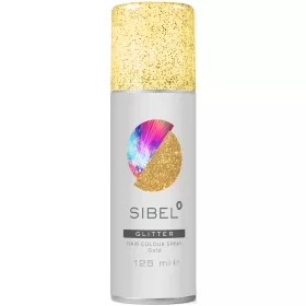 Sibel Színes hajlakk - Hajszínező Spray - Glitter Arany