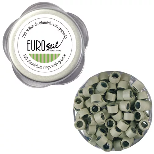 Alumínium gyűrű 4mm „13” világos szőke (1000db)