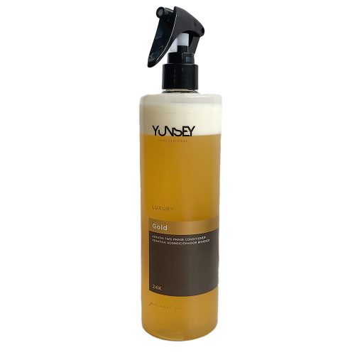 Yunsey Professional - 24K Gold Keratin - Kétfázisú Kondicionáló Spray 500ml