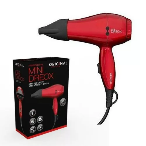 Original Best Buy Dreox Mini Hajszárító 1100W (Piros)