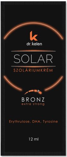 Dr. Kelen Solar Bronz 2in1 Szoláriumkrém 12ml