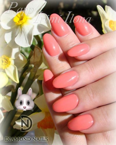 Gél Lakk - DN052 - Korall piros - Zselé lakk