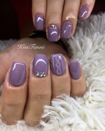 Gél Lakk - DN126 - Lilás nude - Zselé lakk