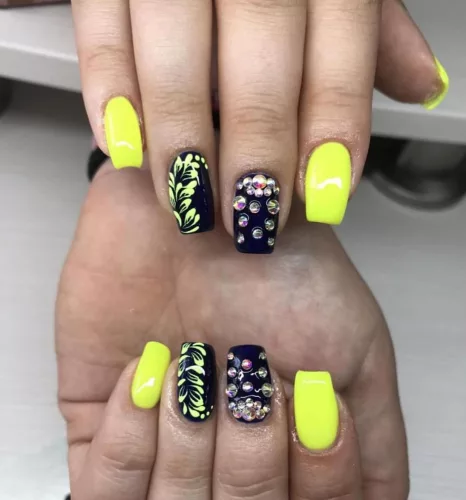 Gél Lakk - DN149 - Neon sárga - Zselé lakk