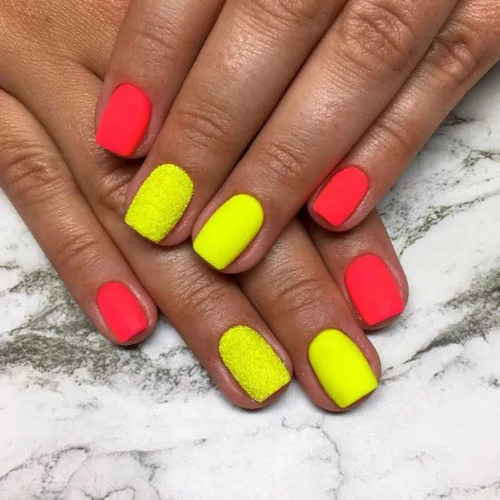 Gél Lakk - DN149 - Neon sárga - Zselé lakk