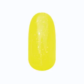 Gél Lakk - DN189 - Csillámló neon sárga - Zselé lakk