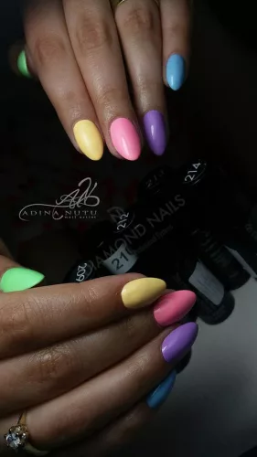 Gél Lakk - DN209 - Summer Yellow - Zselé lakk