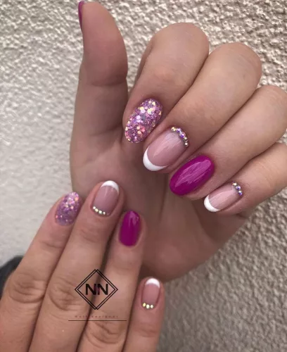 Gél Lakk - DN054 - Élénk magenta - Zselé lakk