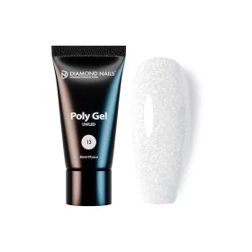 DN PolyGel Akrilzselé (30ml) 13 – White Glitter