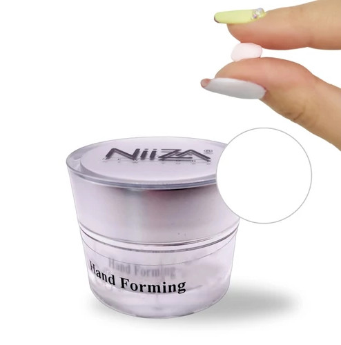 NiiZa Hand Forming Gel - díszítő zselé 5g (tejfehér)