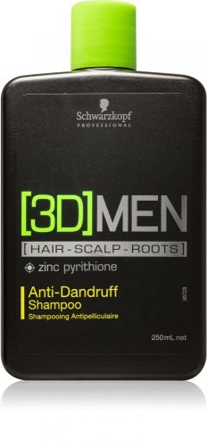 3D MEN Anti-Dandruff korpásodás elleni sampon 250ml