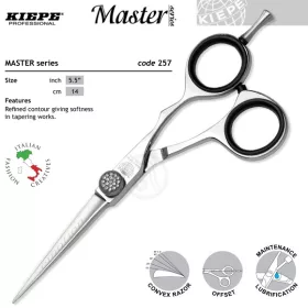 KIEPE MASTER SWAROVSKI (Kék), HAJVÁGÓ OLLÓ 257-5,5