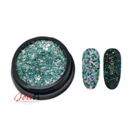Páva Glitter porok #06