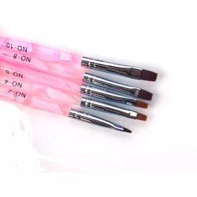 Moonbasa Építő zselé ecset (pink) #8