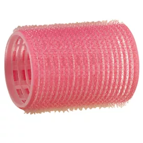 Sibel Öntapadós hajcsavaró 43mm 6db/csomag - Pink
