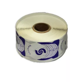 Műkörömépítő sablom lila/USA 500db