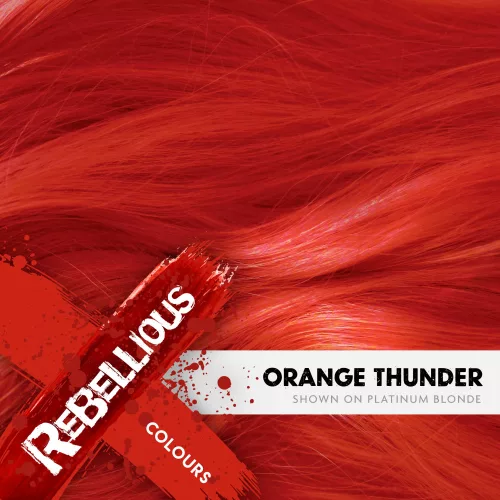 Rebellious Colour - Hajszínező Krém - Orange Thunder 100ml
