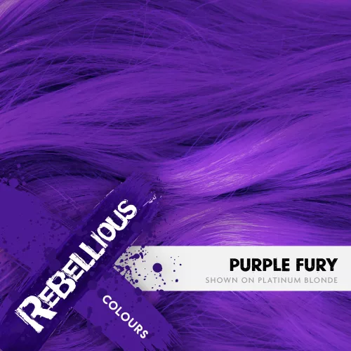 Rebellious Colour - Hajszínező Krém - Purple Fury 100ml