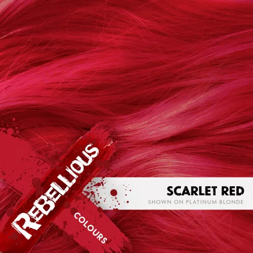 Rebellious Colour - Hajszínező Krém - Scarlet Red 100ml
