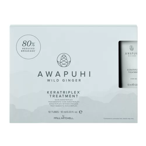 Paul Mitchell - Awapuhi Wild Ginger KeraTriplex Treatment - Intenzív Hidratáló Hajkezelés 10x10ml