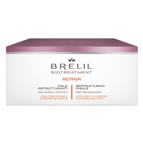 Brelil Biotreatment Repair Hairlife 12x10 ml - Szerkezethelyre állító Ampulla