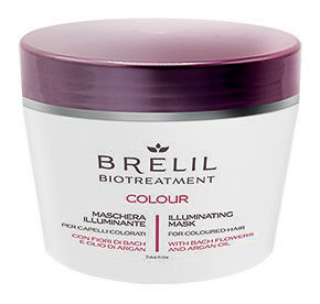 Brelil Biotreatment Colour Illuminating Mask 220 ml - Színvédő pakolás festett hajra