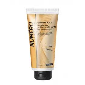   Brelil Professional - Numero Carite Shampoo - Tápláló sampon sheavajjal száraz hajra 300ml