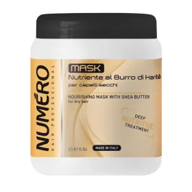   Brelil Professional - Numero Carite Mask - Tápláló Hajpakolás Sheavajjal Száraz Hajra 1000ml