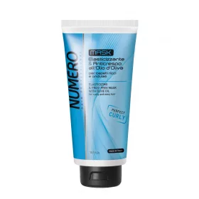   Brelil Professional - Numero Elasticizing and Anti-frizz Mask with olive oil - Anti-fríz hatású olíva olaj alapú hajpakolás 300ml