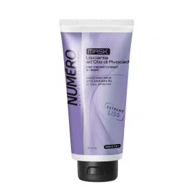   Brelil Professional - Numero Smoothing Mask with Avocado oil - Selymesítő,egyenesítő hajpakolás avokádó olajjal 300ml