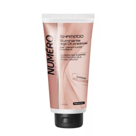   Brelil Professional - Numero Illuminating Shampoo - Sampon értékes olajokkal az extrém csillogásért 300ml