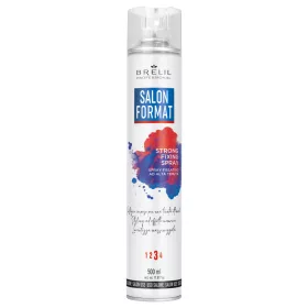   Brelil Professional - Salon Format - Strong Fixing Spray - Erős Tartású Hajlakk 500 ml