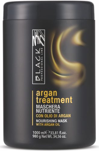 Black Professional Line Argan Treatment - Argán Tápláló Hajmaszk 1000ml