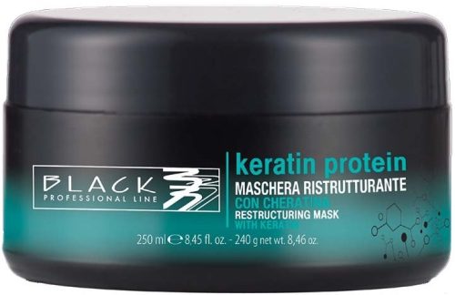 Black Professional Line Keratin Protein - Újjáépítő Maszk 250ml