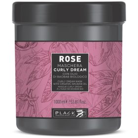   Black Professional Line "Rose" Curly Dream - Göndörítő Hajmaszk Baobab Olajjal 1000ml