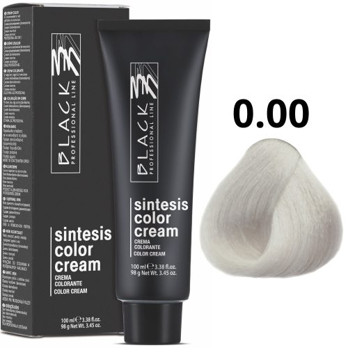 Black Professional Line Sintesis Color Cream - Tartós hajfesték 0.00 100ml 