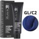 Black Professional Line Sintesis Color Cream - Tartós hajfesték Glam Colors Blue Oceano GL-C2 100ml 