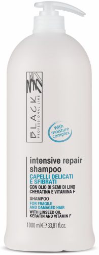 Black Professional Line Intensive Repair - Intenzív Helyreállító Sampon Száraz Hajra 1000ml