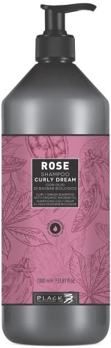 Black Professional Line "Rose" Curly Dream - Göndörítő Sampon Baobab Olajjal 1000ml