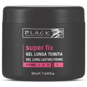   Black Professional Line Super Fix - Hosszan Tartó Hajzselé 500ml